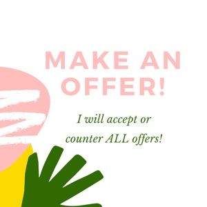 ALL OFFERS WELCOME!💗